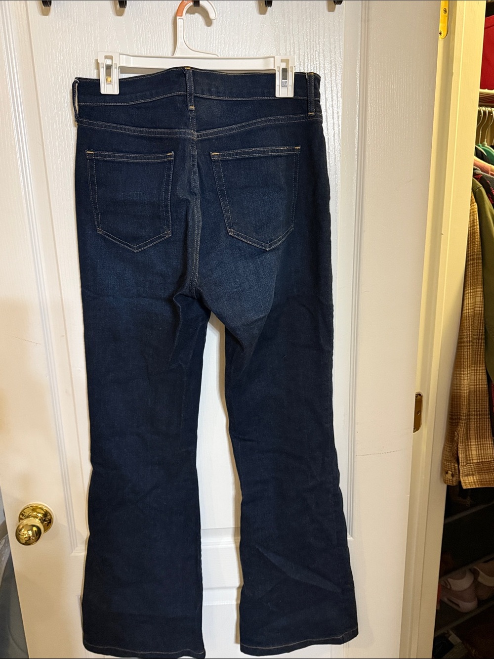 GAP Women's Dark Indigo Wide-Leg Jeans
